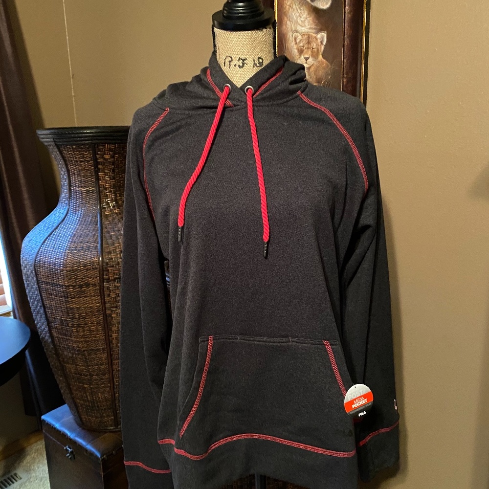 5/$25 Fila Hooded Lightweight Sweatshirt